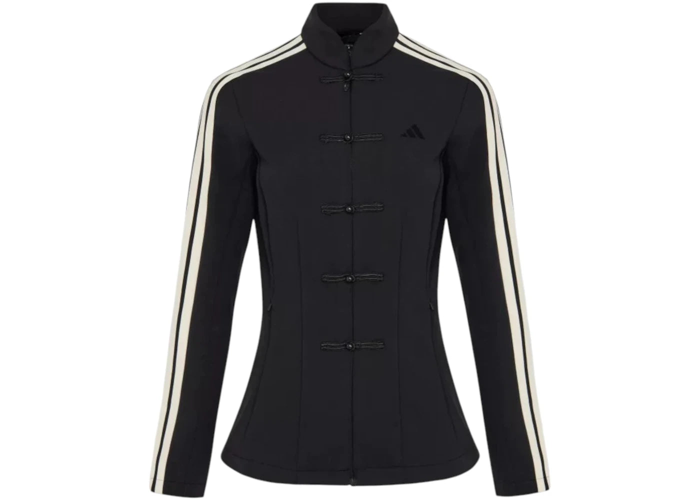 adidas x Samuel Gui Yang Chinese Style Spacer Slim Fit Jacket (Women's) (Asian Sizing) Black -1