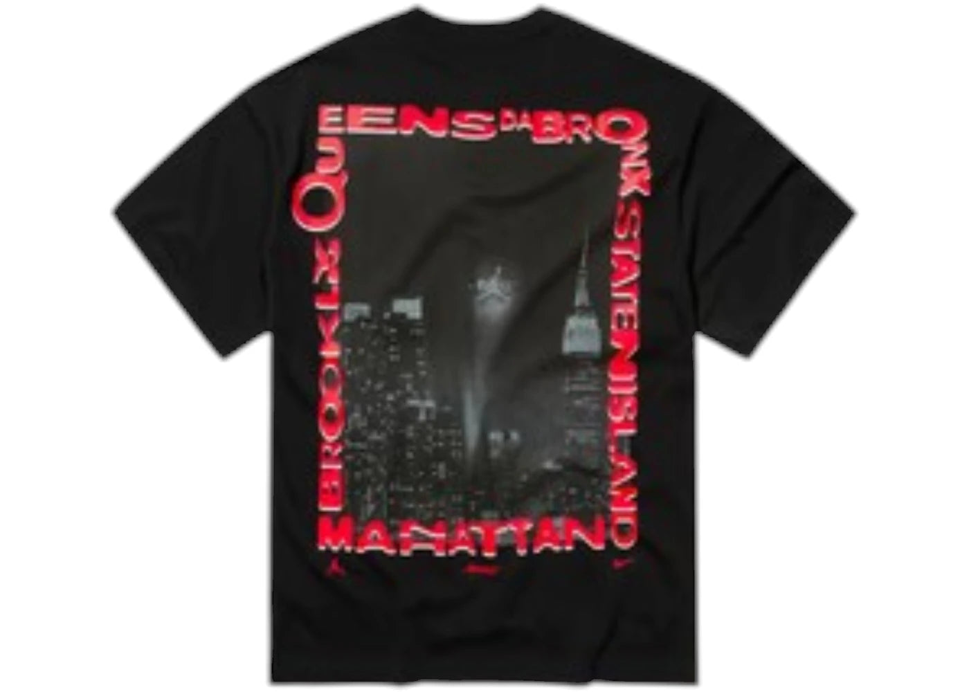 Awake x Jordan 5 Borough Tee Black -1