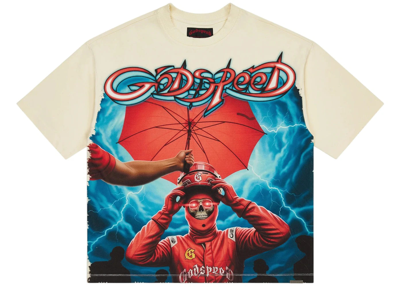 Godspeed Supreme Reign T-Shirt Bone -1