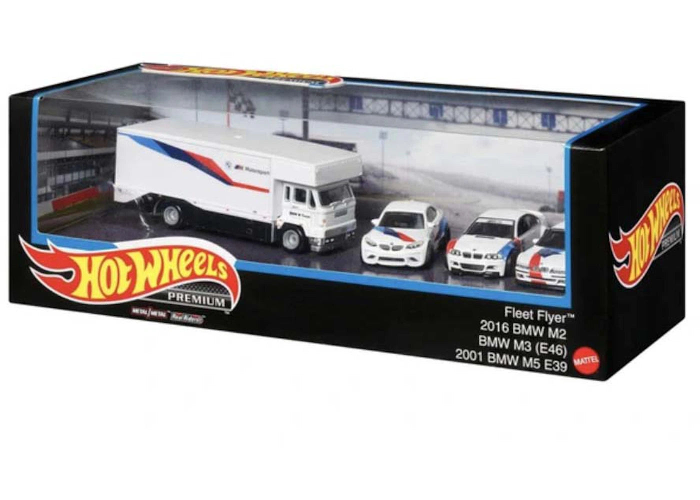 Hot Wheels Premium BMW Display Diecast Collection 4-Pack 1:64 -1