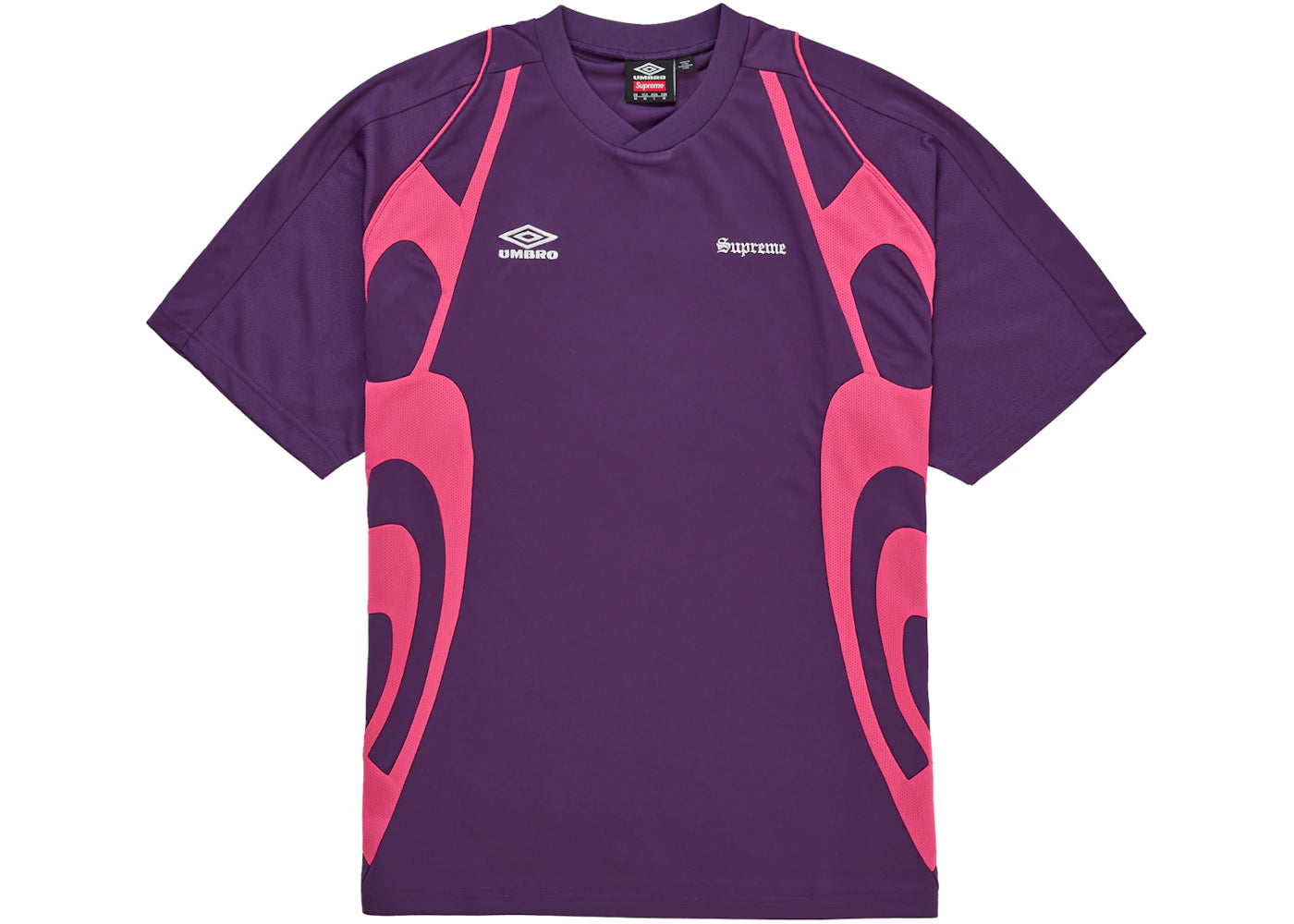 Supreme Umbro Old English Soccer Jersey Purple -1