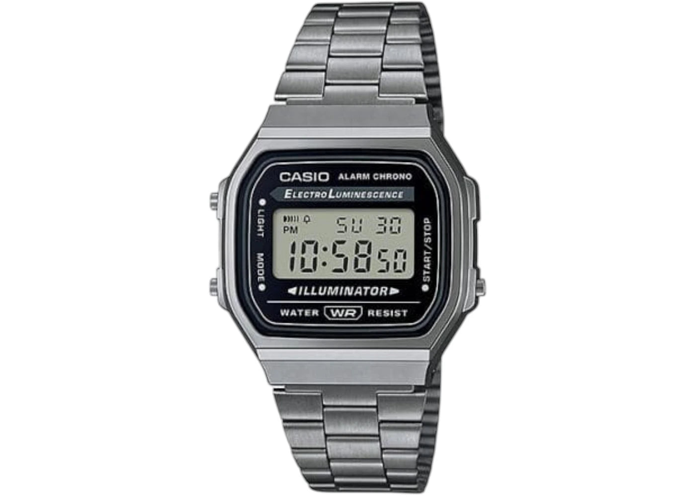 Casio Vintage A168WGG-1A (Black) -1