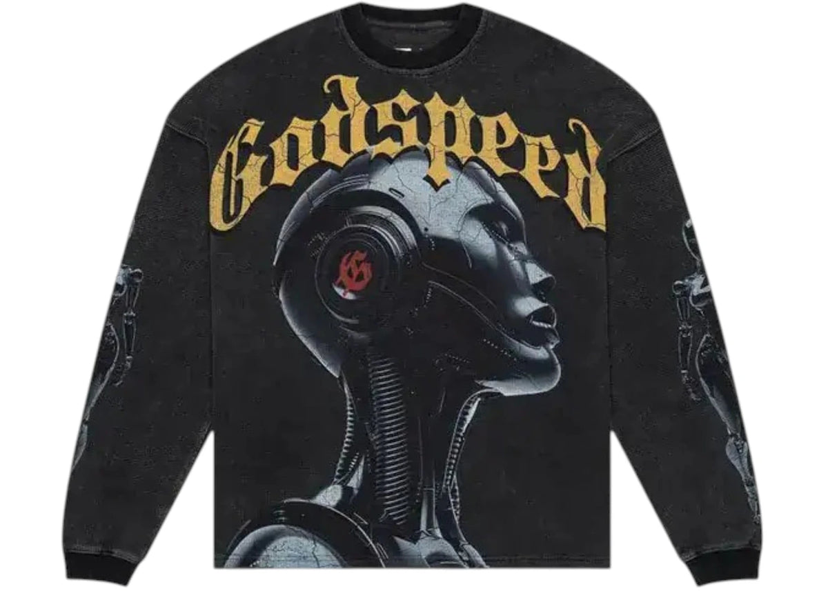 Godspeed Alexa L/S T-shirt Black -1