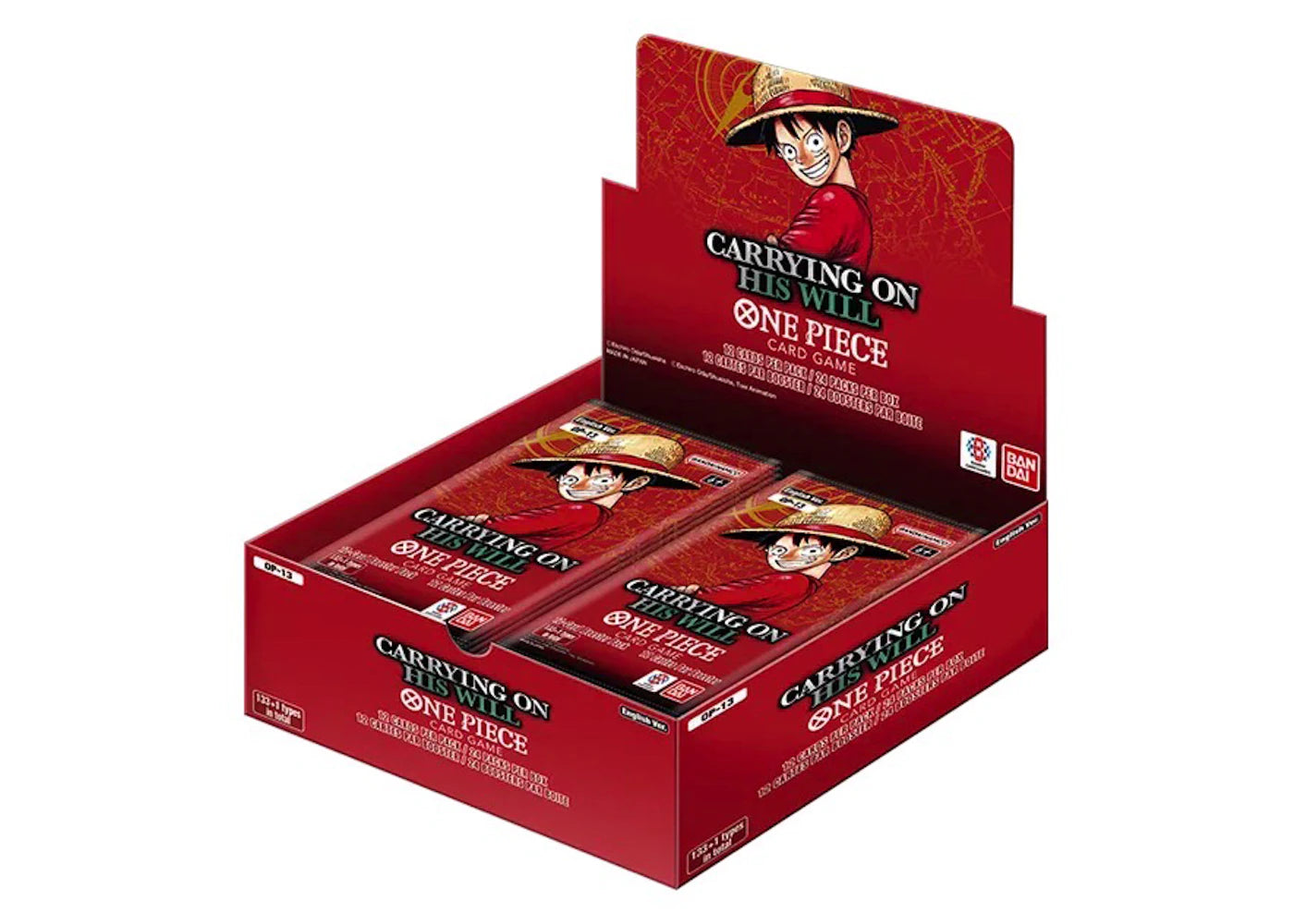 One Piece Carrying On His Will (OP-13) Booster Box -1