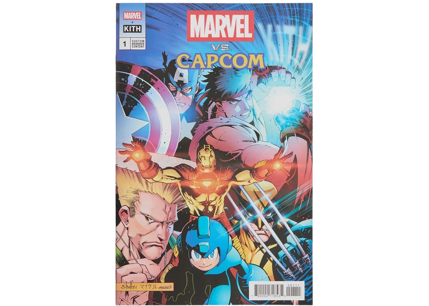 Kith x Marvel vs Capcom Comic Book -1