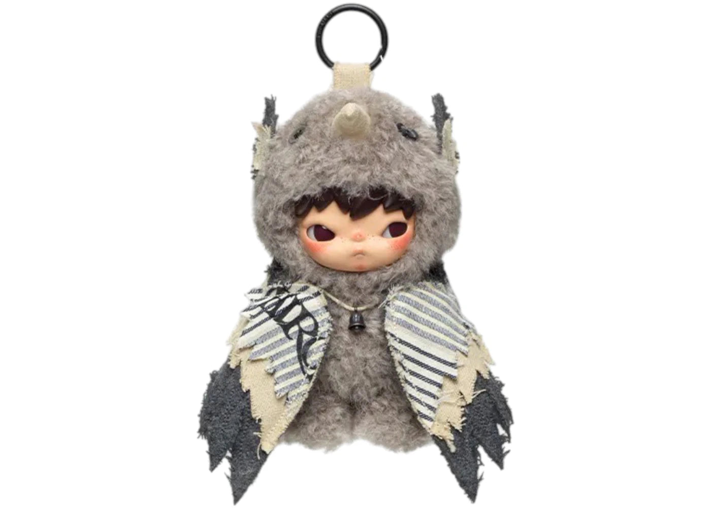 Pop Mart Hirono Mist Walker Series The Tempered Aegis Secret Edition Plush Doll Pendant -1
