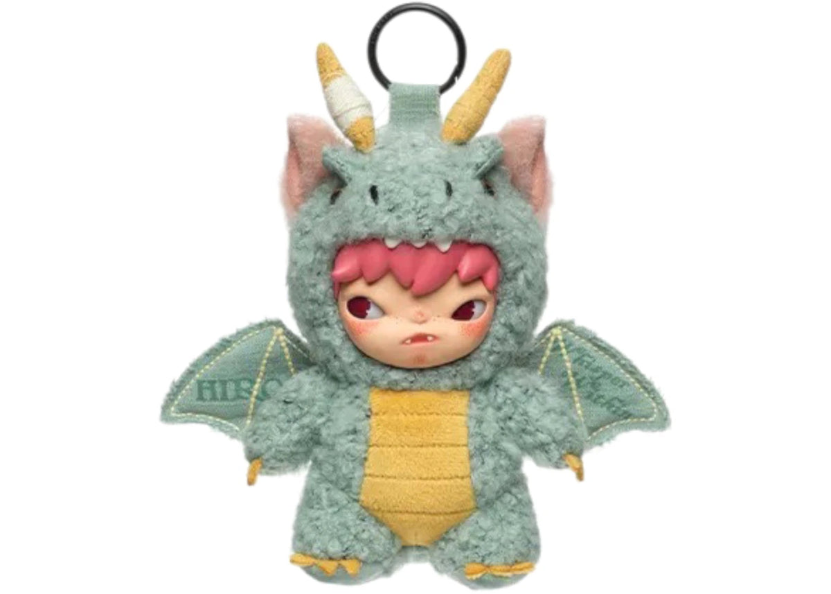 Pop Mart Hirono Mist Walker Series The Wingless Follower Plush Doll Pendant -1