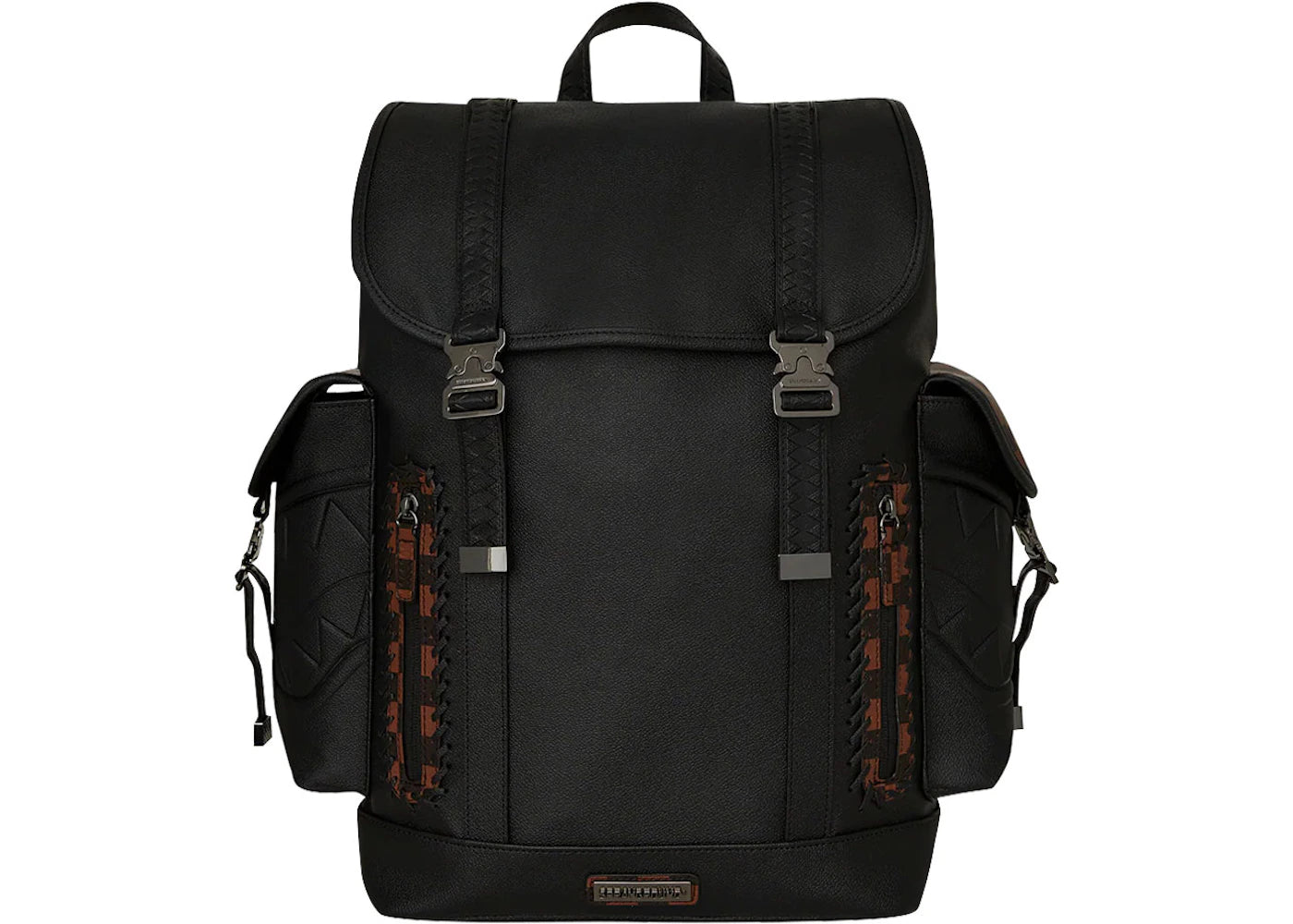 Sprayground Checkpoint Royale Monte Carlo Backpack Black/Brown -1