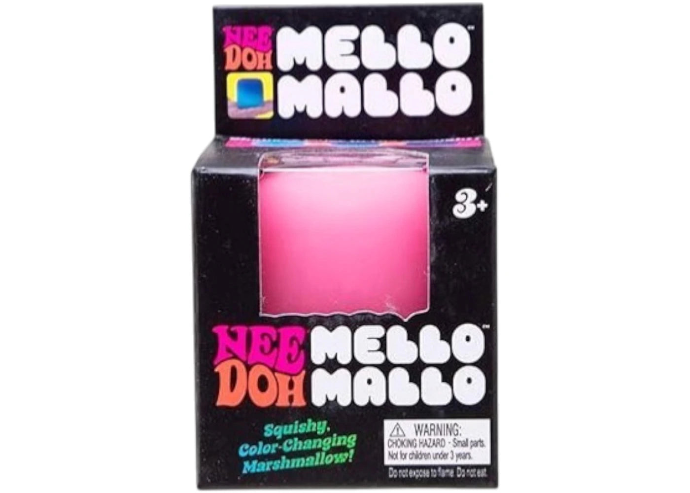 NeeDoh Mello Mallo Squishy Fidget Toy Pink -1