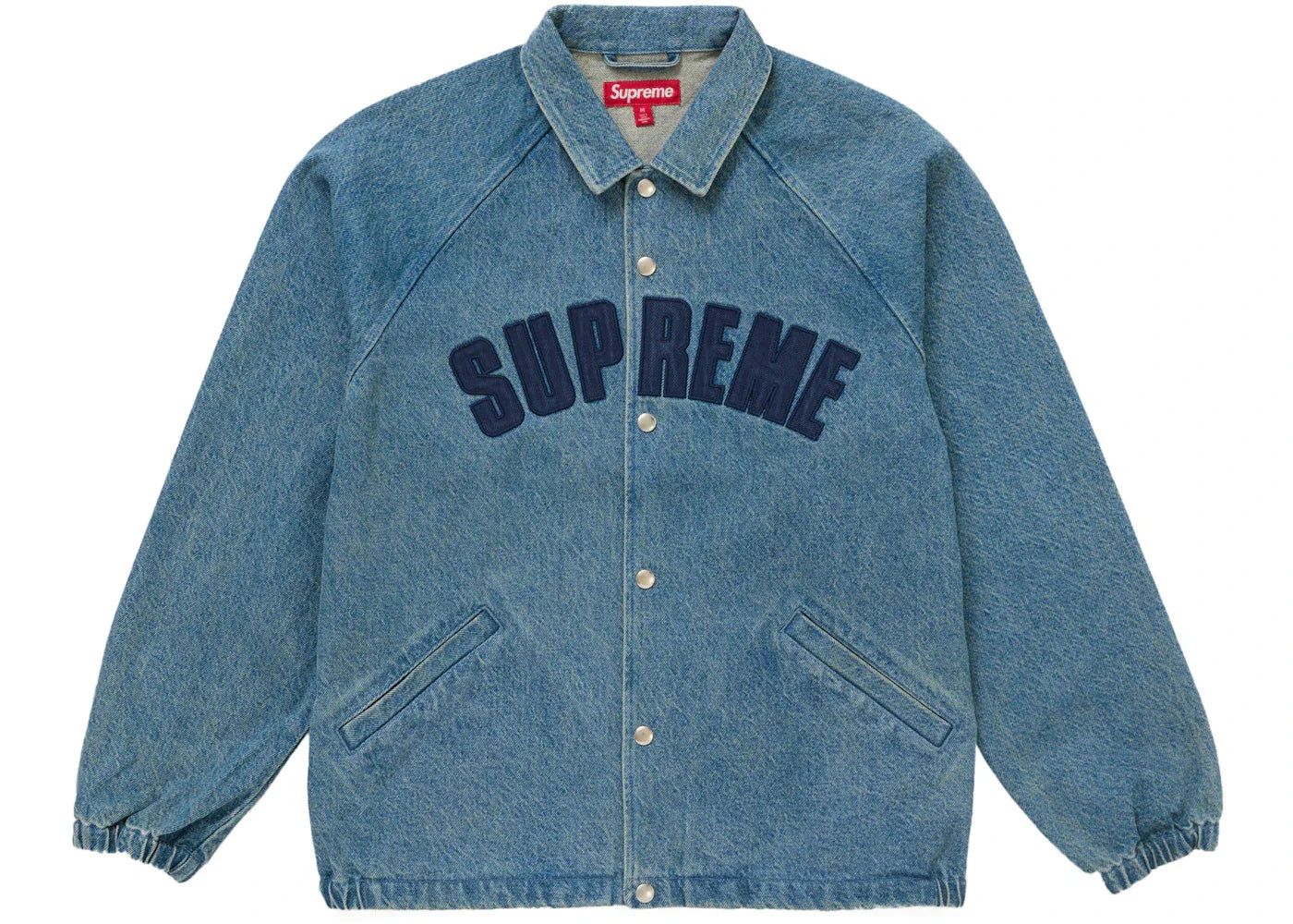 Supreme Arc Denim Coaches Jacket (SS25) Denim -1