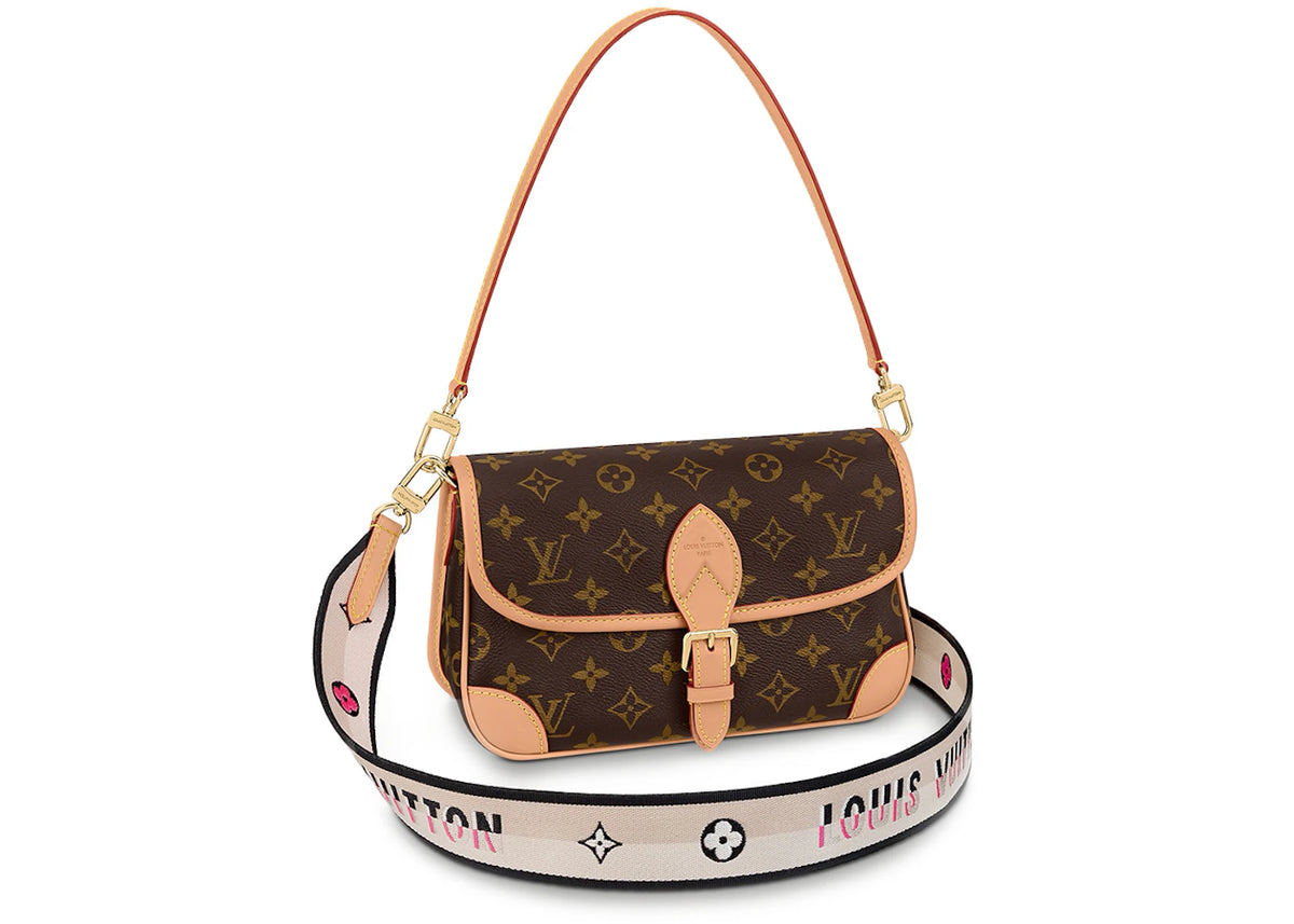Louis Vuitton Diane Satchel Monogram Brown/Beige/Multi -1