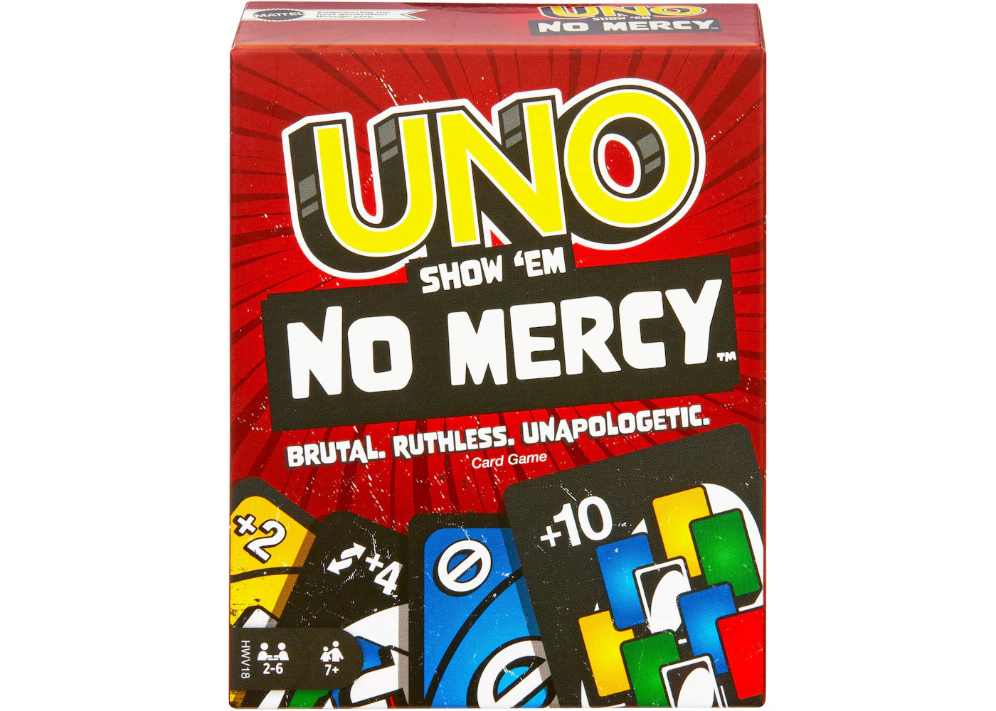 Mattel UNO Show ‘em No Mercy Card Game -1