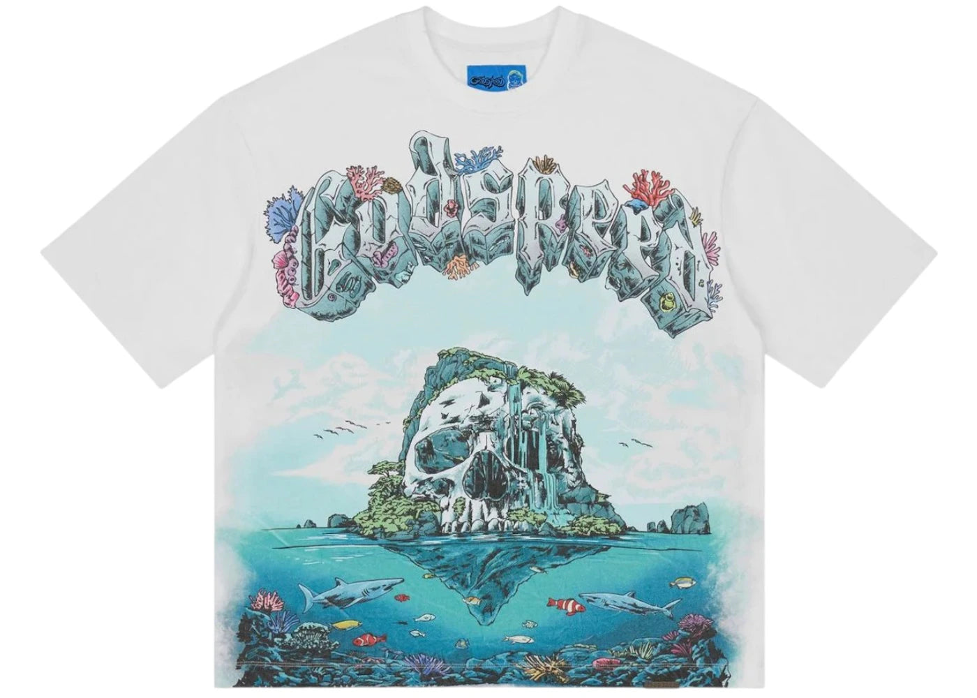 Godspeed GS Island II T-shirt White -1