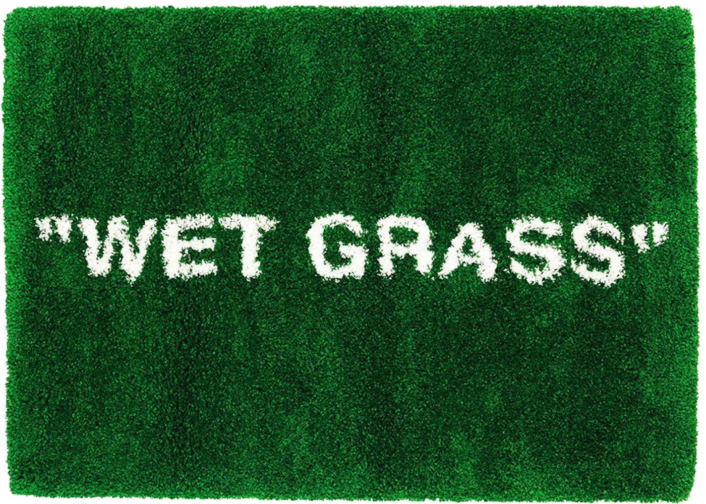 Virgil Abloh x IKEA MARKERAD "WET GRASS" Rug 195x133 CM Green -1