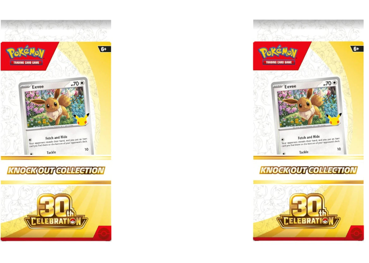 2026 Pokémon Mega Evolution 30th Celebration Knock Out Collection 2x Lot -1