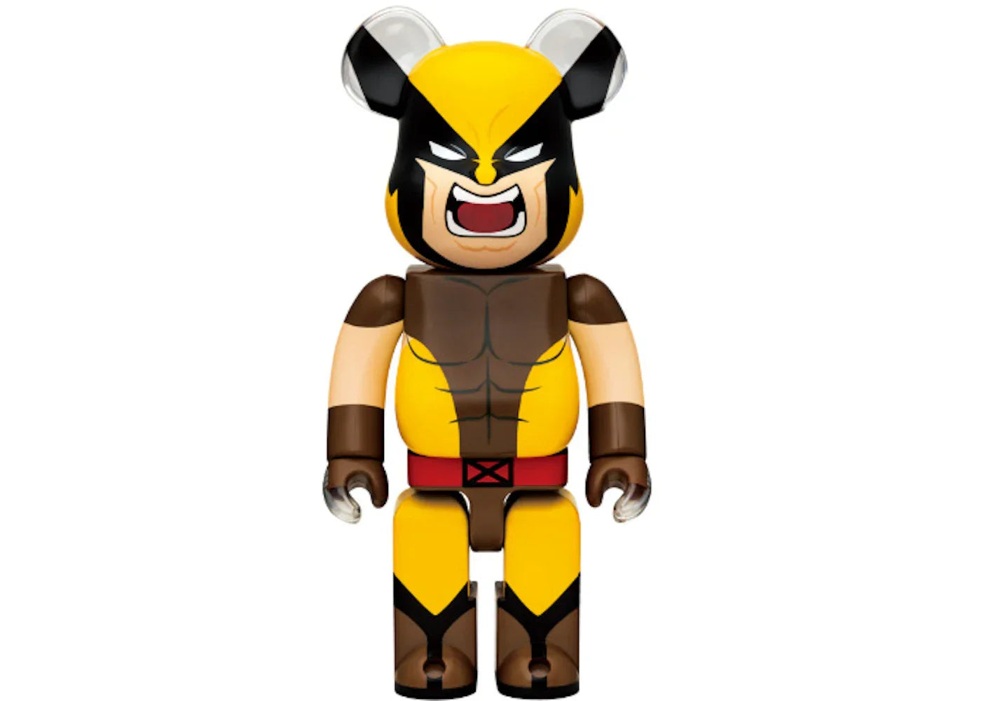 Bearbrick x Marvel X-Men Happy Lottery Wolverine (Brown Costume) 400%-1