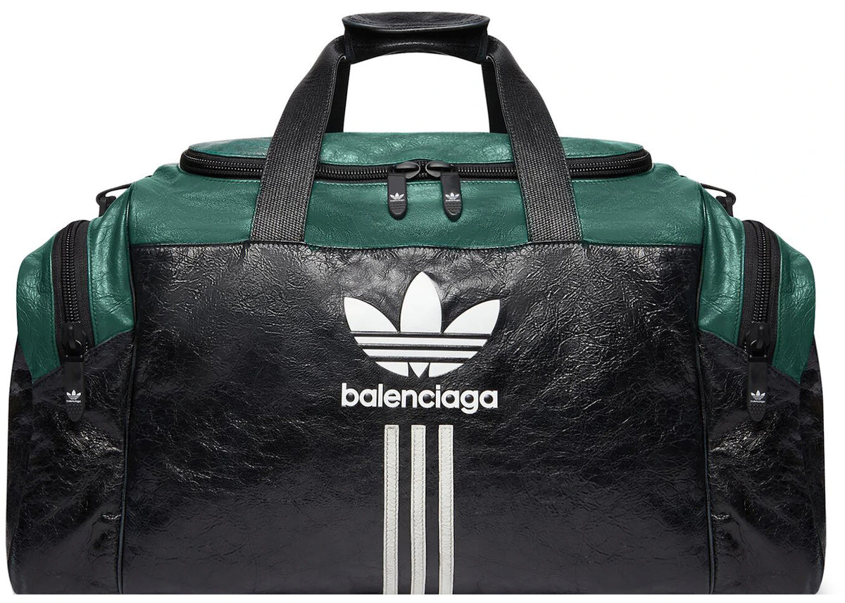 Balenciaga x adidas Gym Bag Black/Green -1