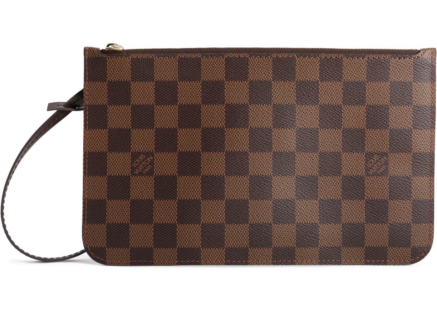 Louis Vuitton Pochette Damier Ebene MM/GM Cerise Lining -1