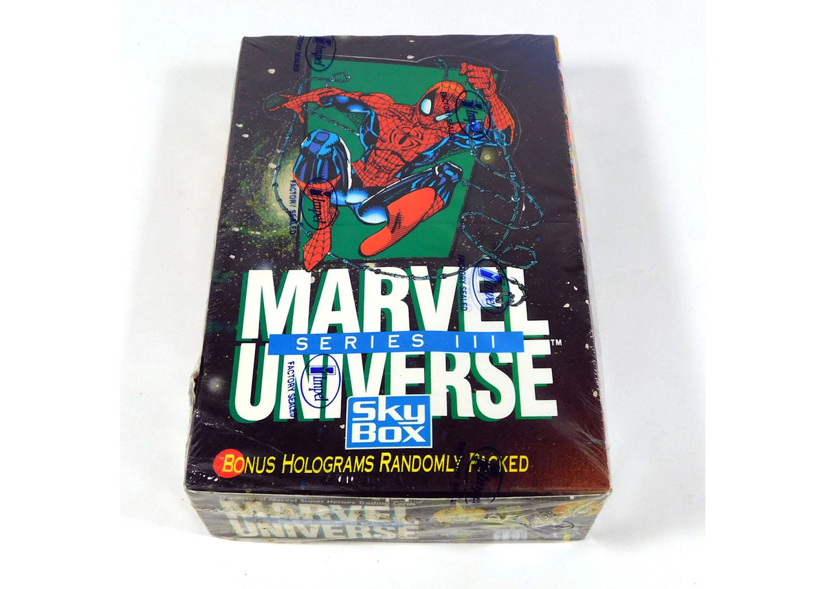 1992 Impel Marvel Universe Series 3 Sealed Box -1