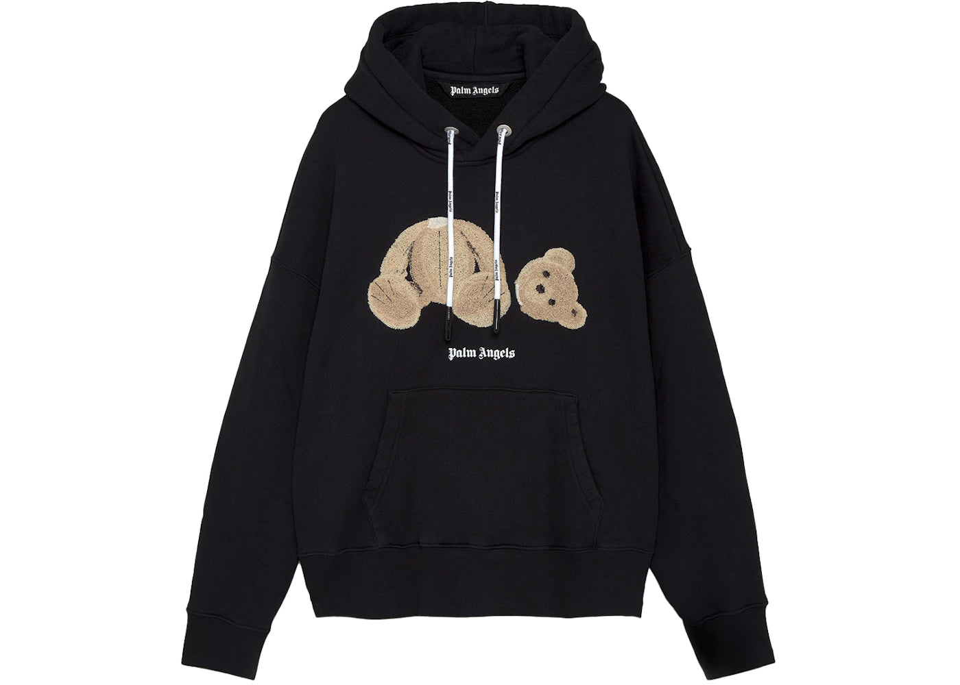 Palm Angels Bear Hoodie Black Multi -1