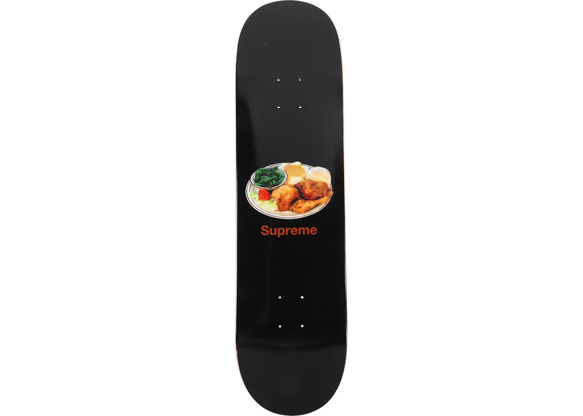 Supreme Chicken Dinner Skateboard Deck Black -1