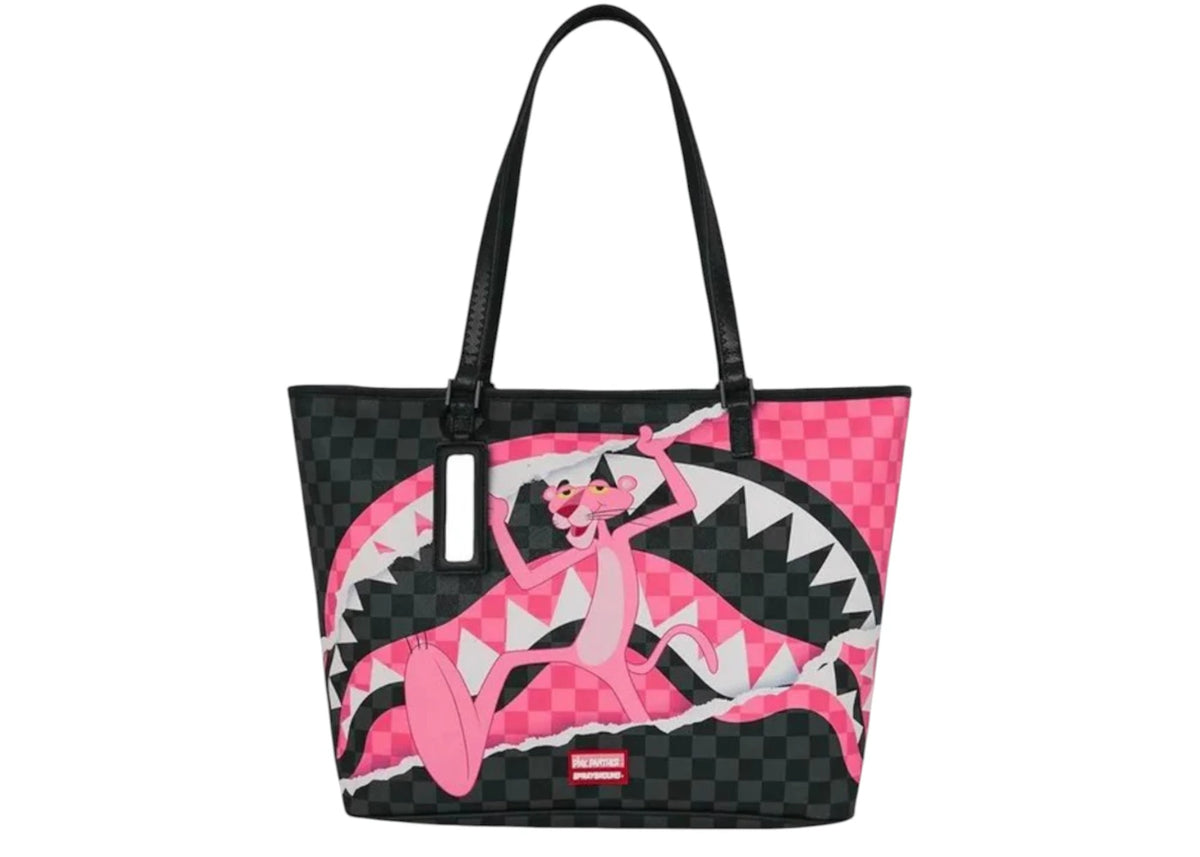Sprayground Pink Panther Women's Tote/Shopper Bag Black/Pink -1