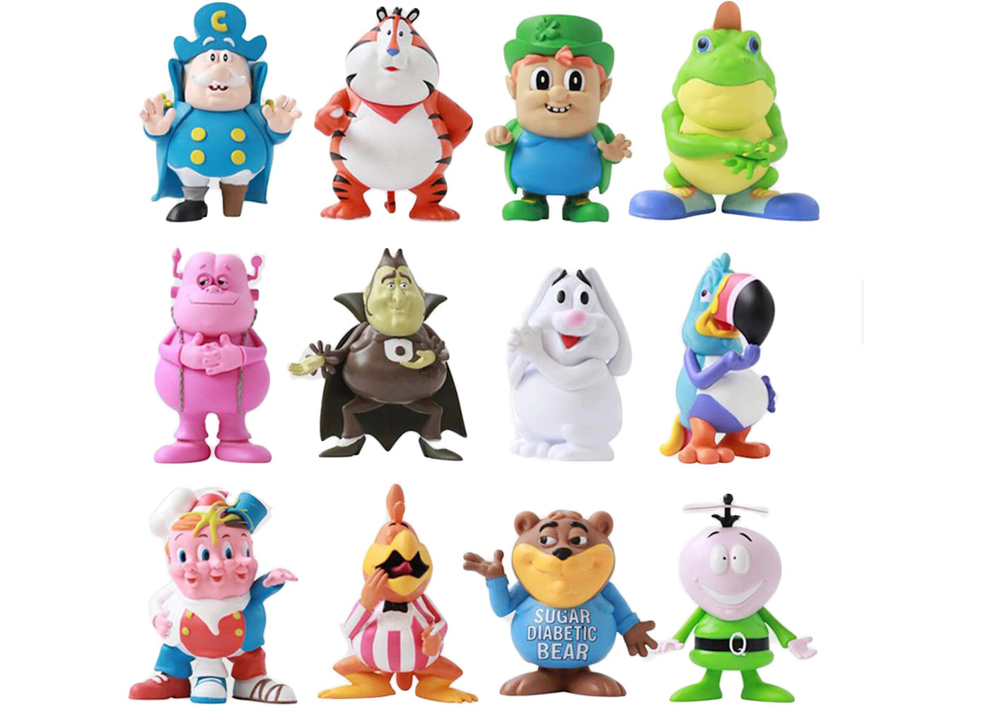 Ron English Popaganda Cereal Killer Figure Set of 12 -1