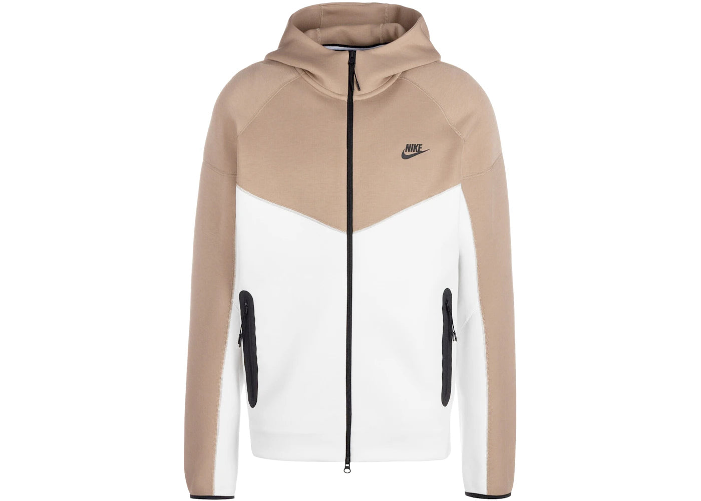 Nike Sportswear Tech Fleece Windrunner Full-Zip Hoodie Summit White/Khaki/Black -1