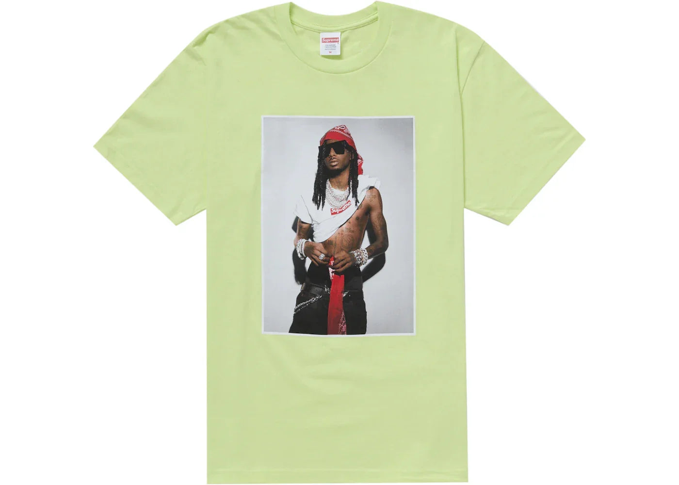 Supreme Playboi Carti Tee Pale Green -1