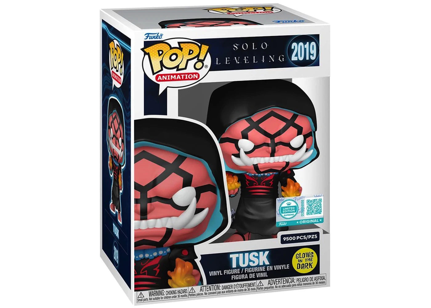 Funko Pop! Animation Solo Leveling Tusk (Glow) Limited Edition Figure #2019 -1