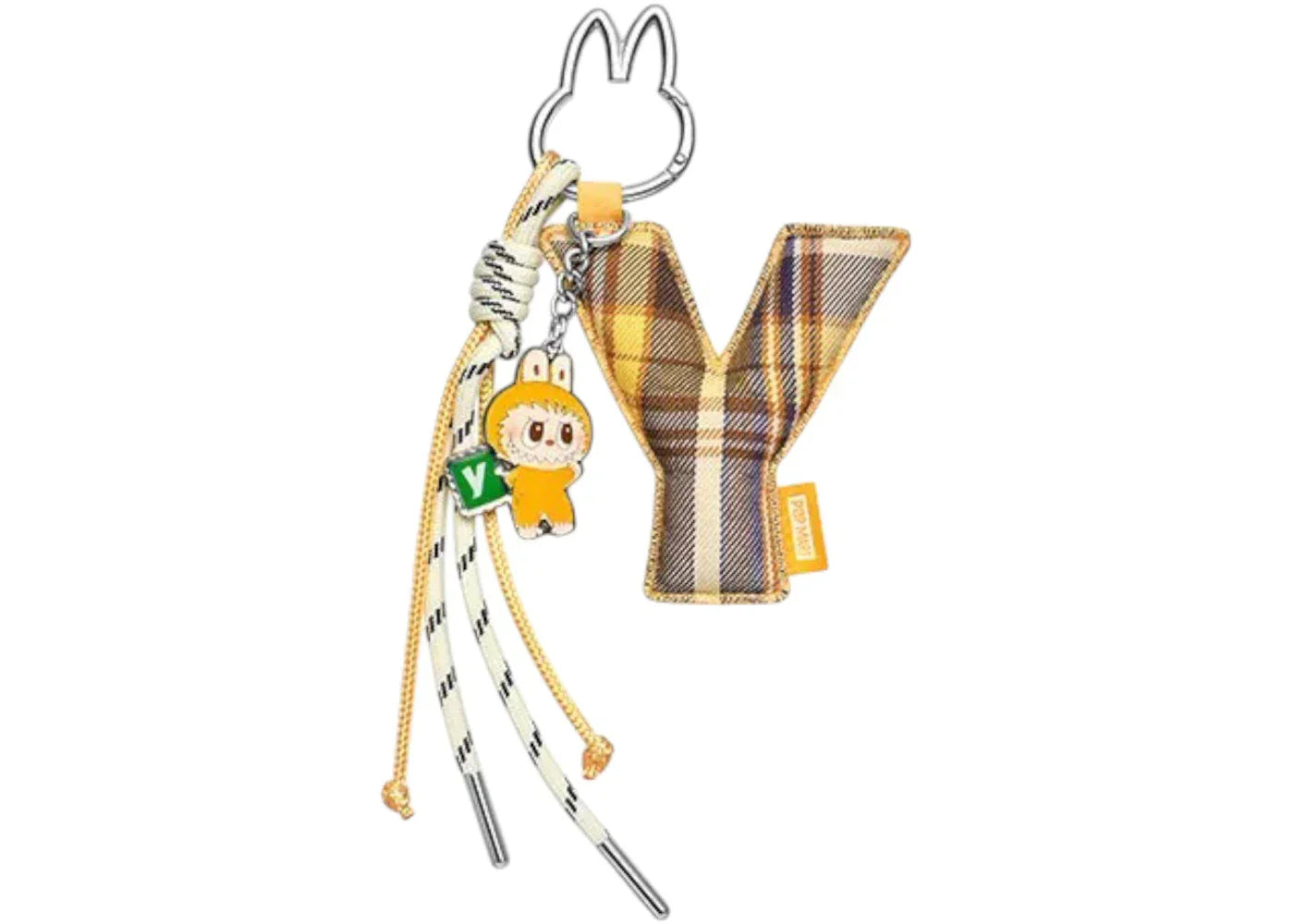 Pop Mart Labubu The Monsters Pin for Love Series "Y" Letter Pendant -1