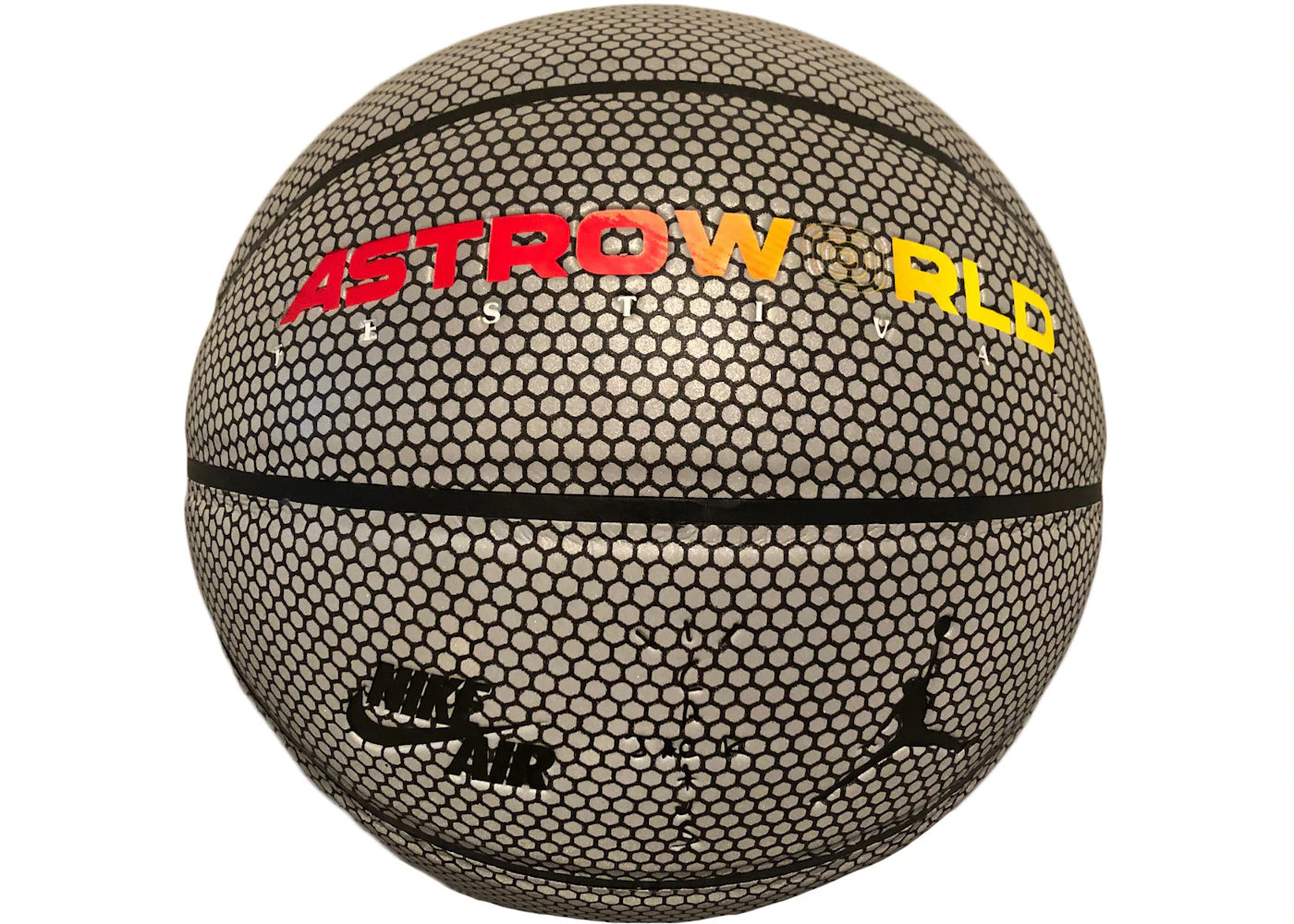 Travis Scott x Nike Basketball Silver -1