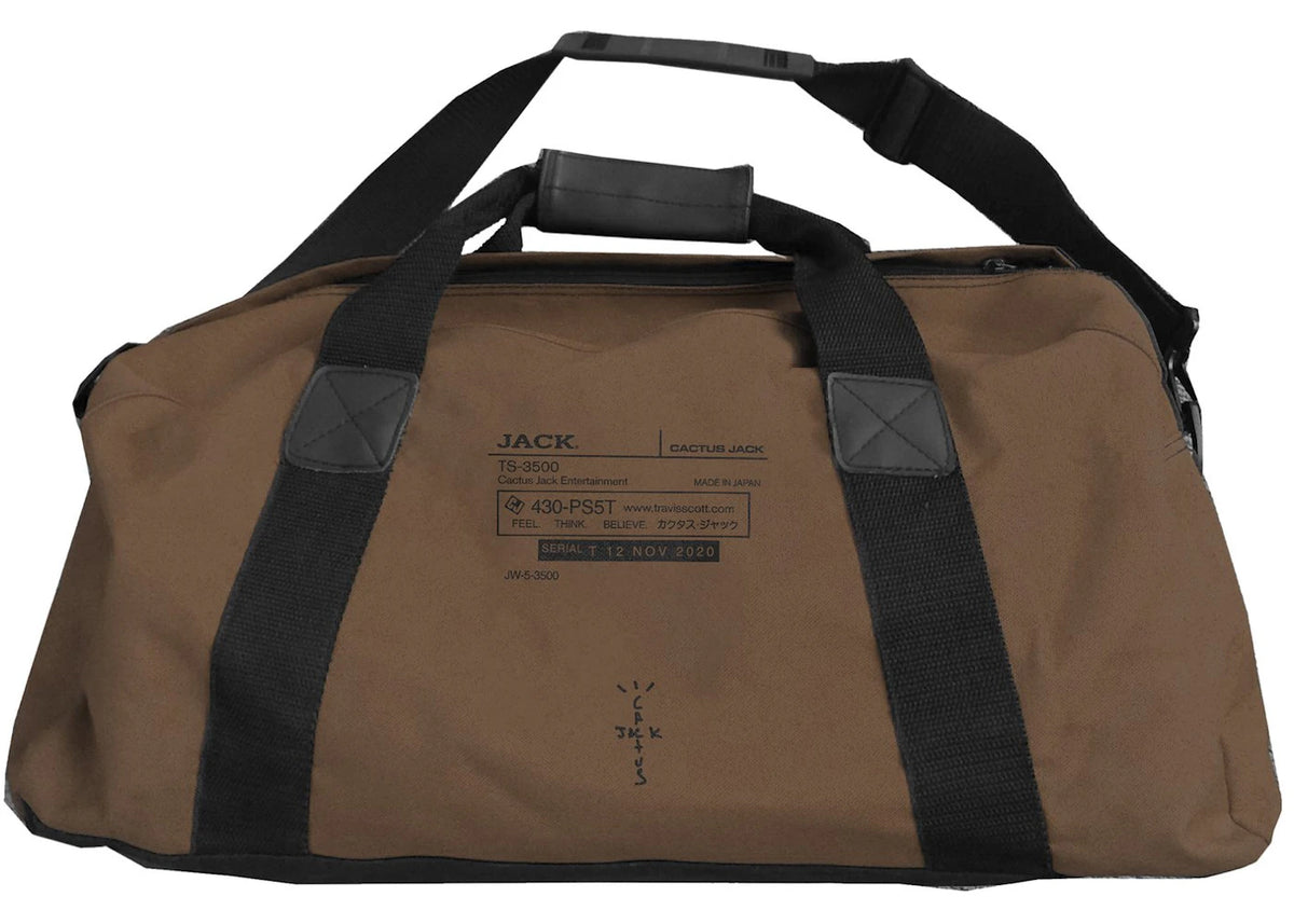 Travis Scott Cactus Jack Travel Duffel Brown -1
