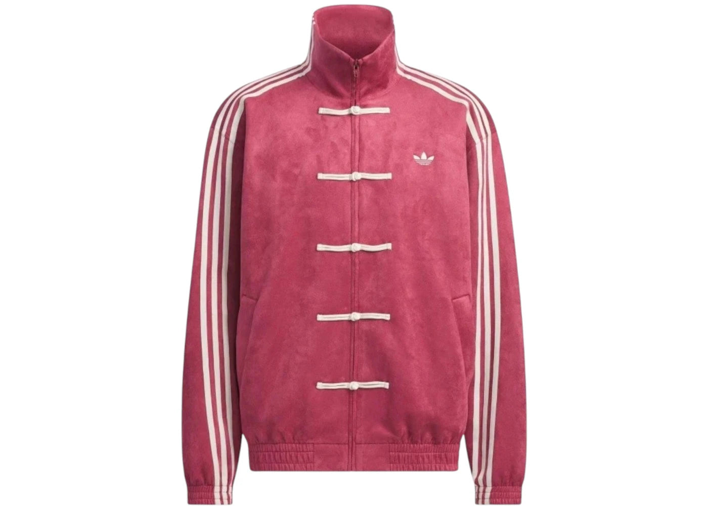 adidas CTT Chinese Track Top 3.1 Gender Neutral Jacket (Asian Sizing) Collegiate Burgundy -1
