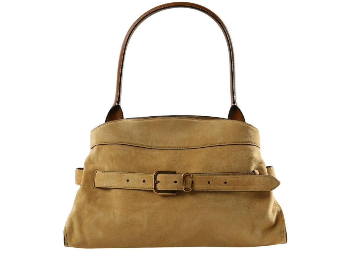 Marc Jacobs The Satchel Suede Dakota Sahara -1