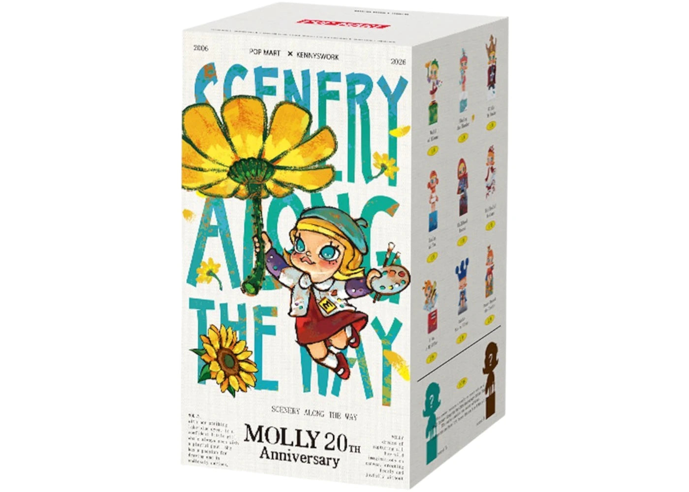Pop Mart MOLLY Scenery Along the Way 20th Anniversary Series Figures Single Blind Box -1