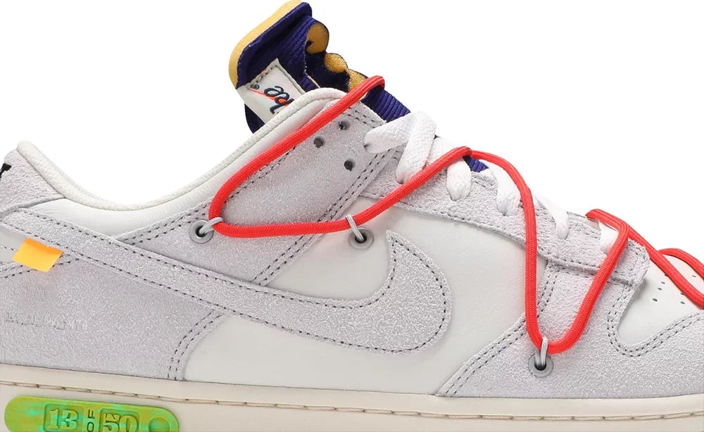 Zoom Nike Dunk Low Off-White Lot 13