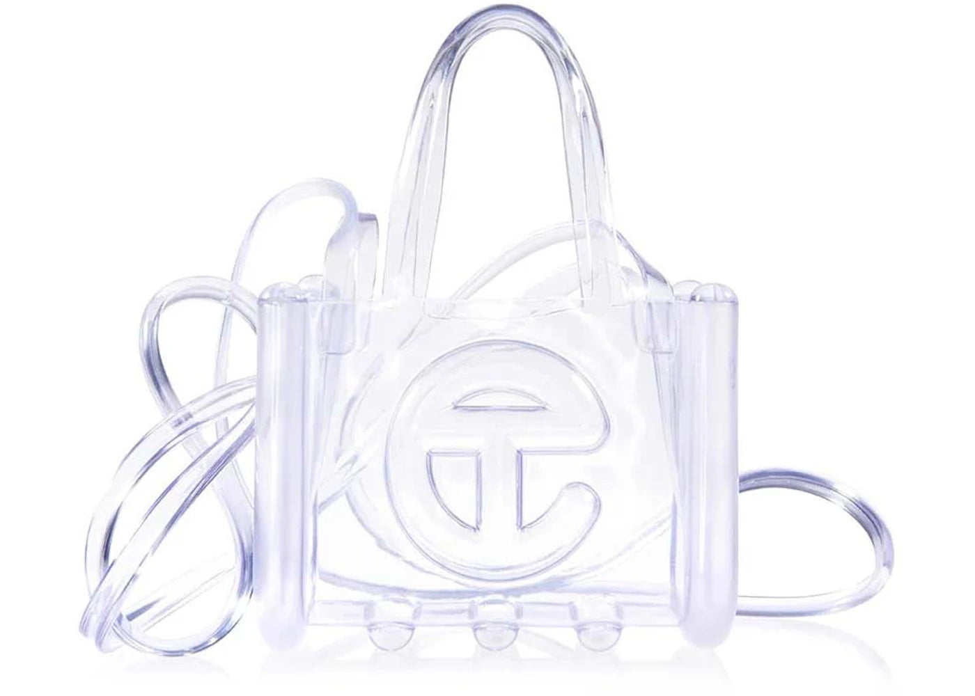 Telfar x Melissa Small Jelly Shopper Clear -1