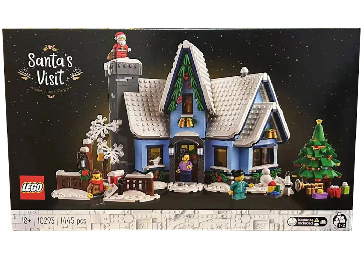 LEGO Santa's Visit Winter Village Set 10293 -1