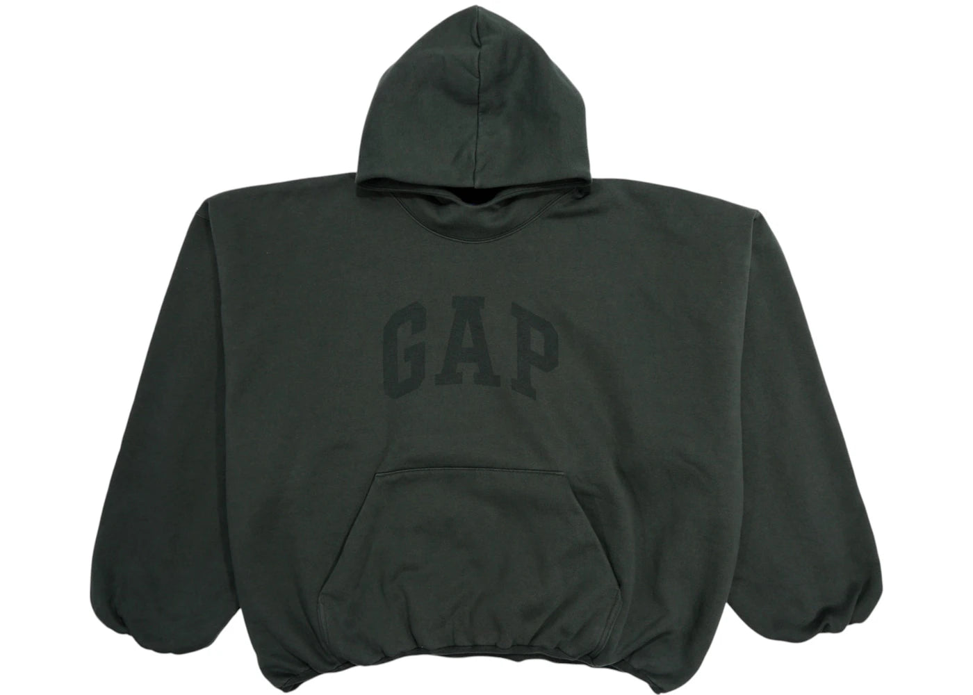 Yeezy Gap Engineered by Balenciaga Dove Hoodie Dark Green -1