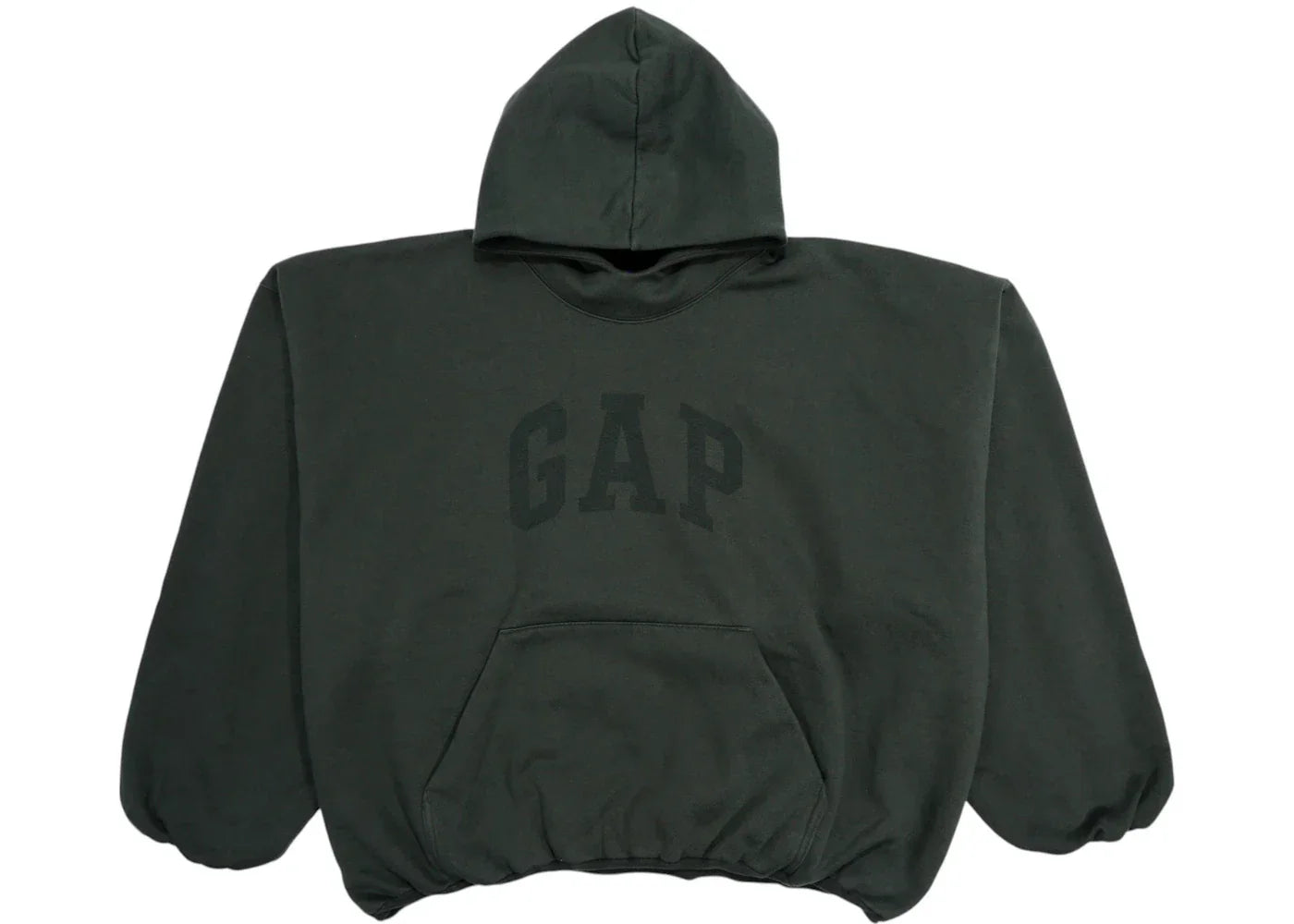 Yeezy Gap Engineered by Balenciaga Dove Hoodie Dark Green -1