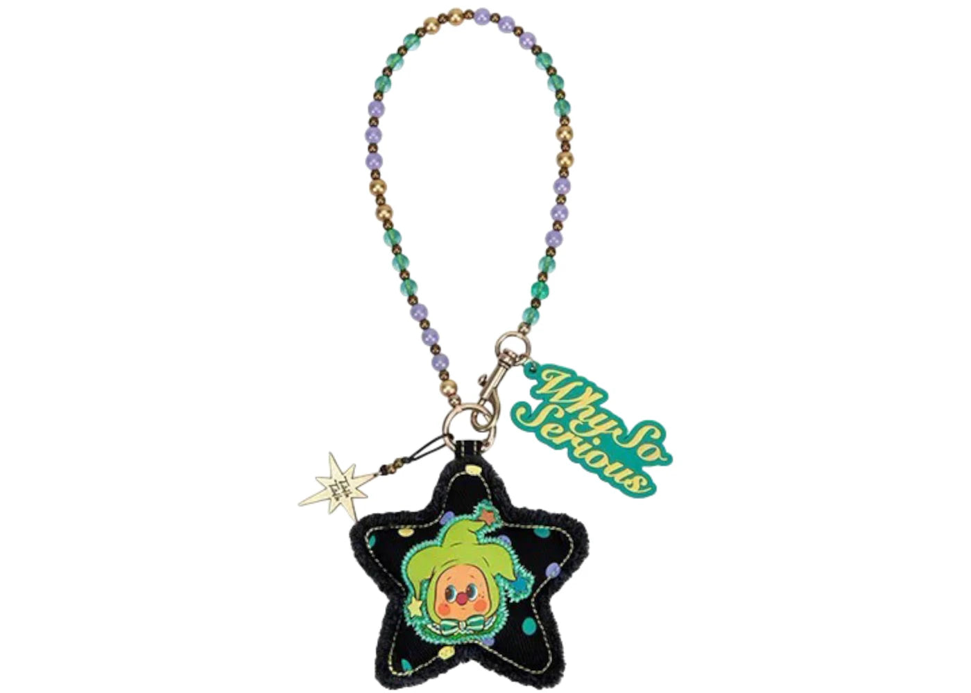 Pop Mart WHY SO SERIOUS Series Twinkle Twinkle Bubblegum Secret Edition Pendant Chain -1