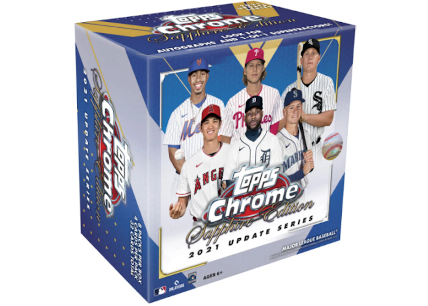 2021 Topps Chrome Update Sapphire Edition Baseball Box -1