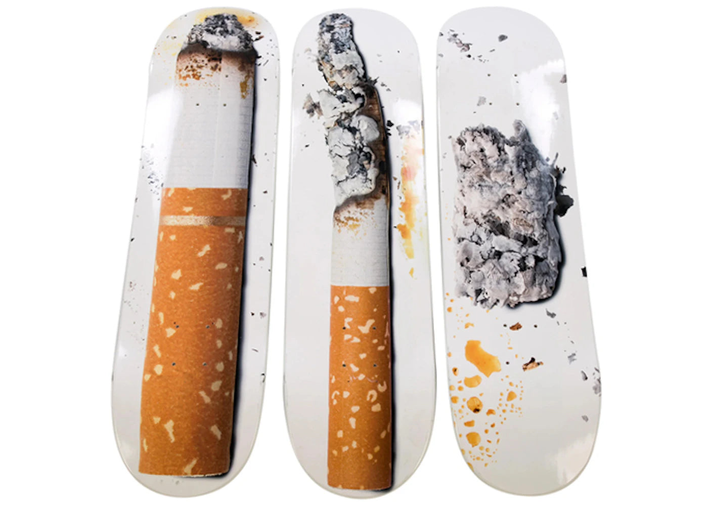 Supreme Urs Fischer Baked & Fried & Toasted Skateboard Deck Multi Set -1