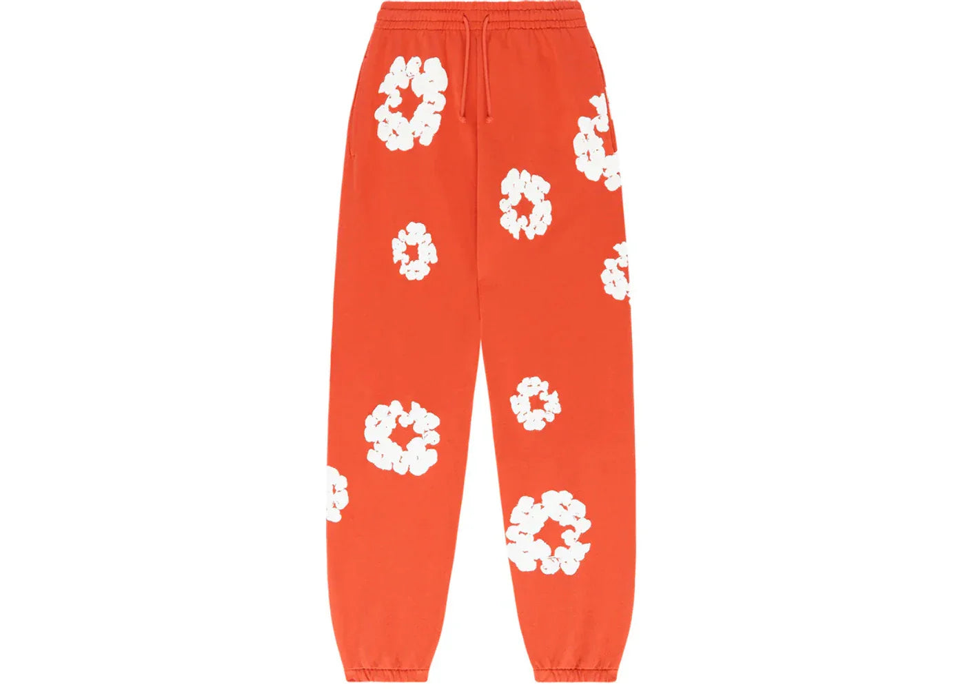 Denim Tears The Cotton Wreath Sweatpants Orange -1