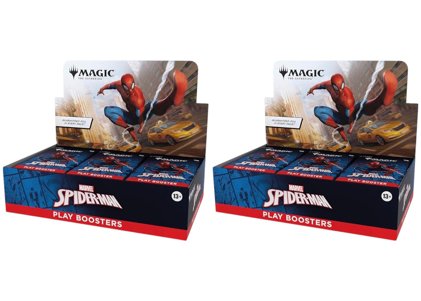 2025 Magic: The Gathering Marvel's Spider-Man Play Booster Box 2x Lot -1