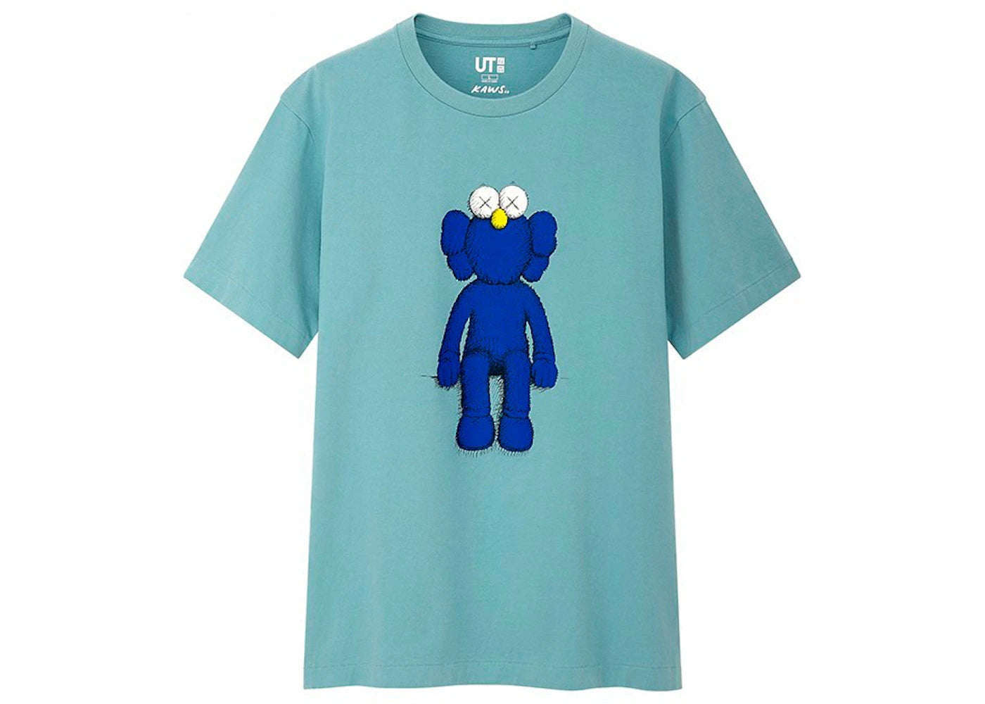 KAWS x Uniqlo Blue BFF Tee (US Sizing) Green -1