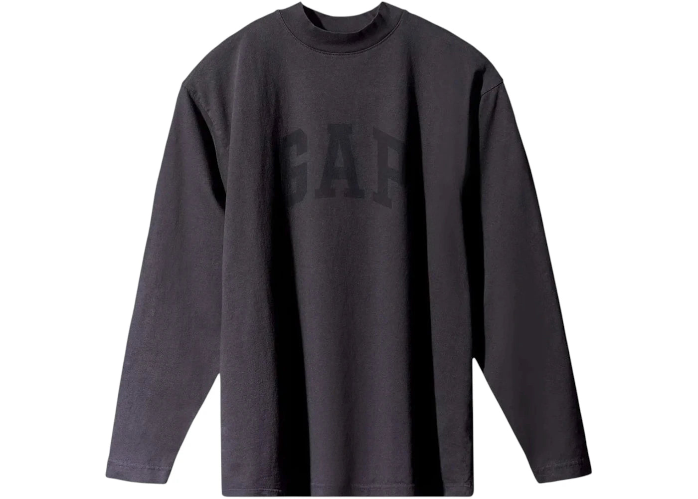 Yeezy Gap Engineered by Balenciaga Dove L/S Tee Dark Grey -1