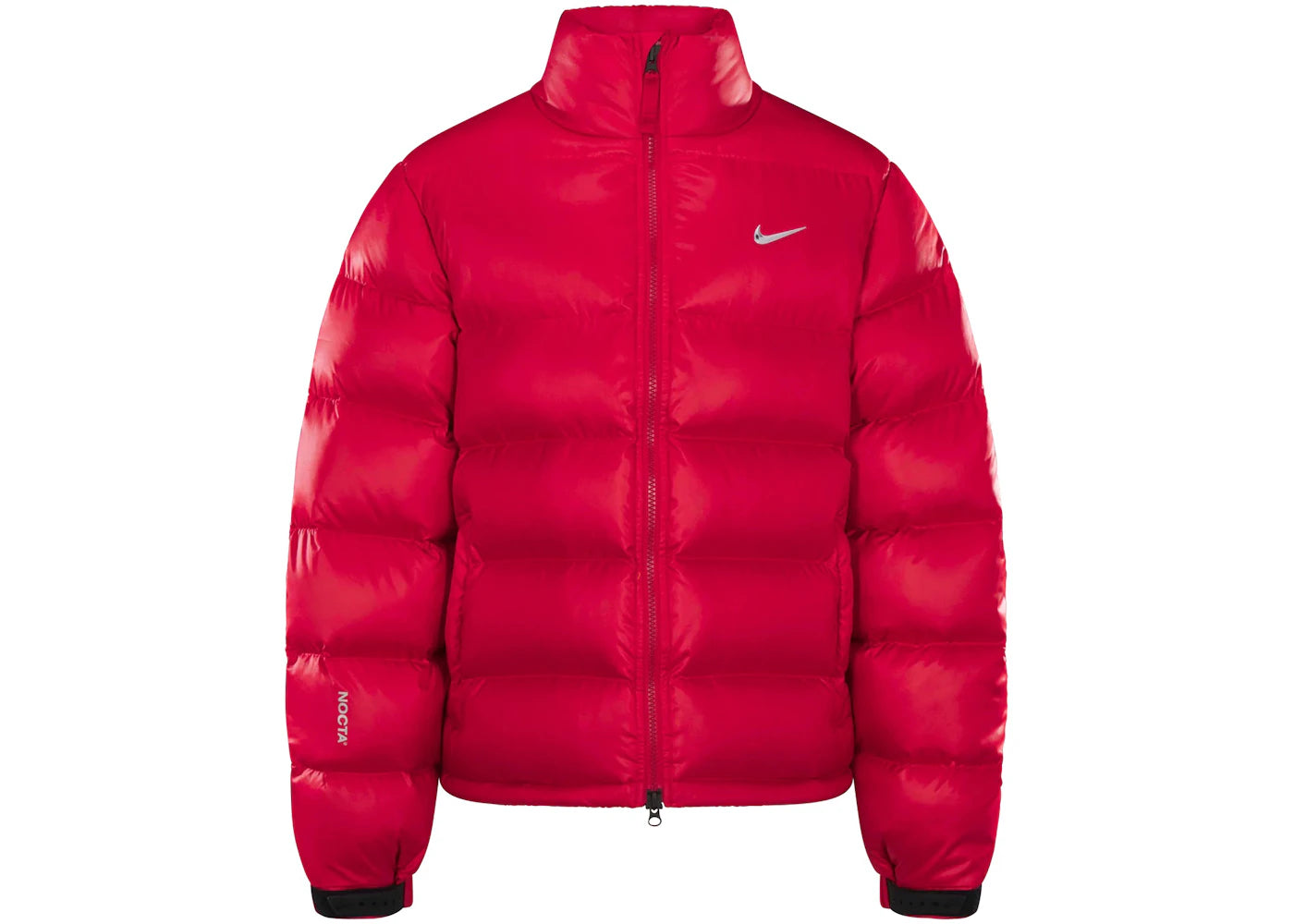Nike x Drake NOCTA Sunset Puffer Jacket Red -1
