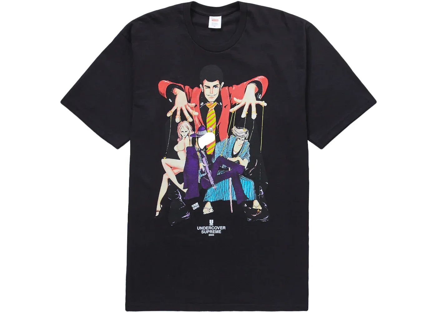 Supreme UNDERCOVER Lupin Tee Black -1